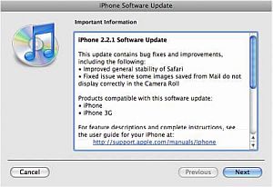 Apple has Released the iPhone Firmware Update