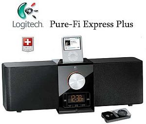 Logitech Launches Pure-Fi Express Plus With Omni Directional Speaker for iPod/iPhone