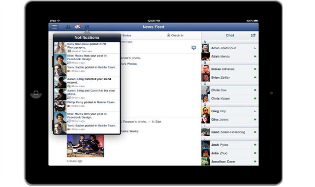 Facebook For iPad Finally Arrives!