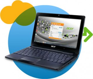 Acer Aspire A0722 Netbook Now Available on AT&T