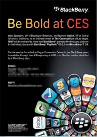 BlackBerry Playbook OS 2.0 to be Showcased at CES 2012