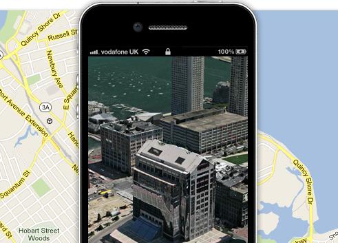 iPhone 4S Now With 3D Maps!