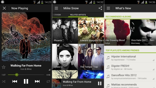 Spotify App Redesigned for Android 4.0 (Ice Cream Sandwich) OS!