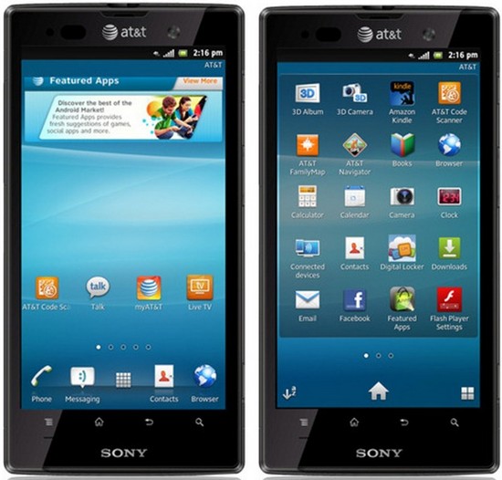 Sony to Launch Xperia ion with AT&T by June 24!